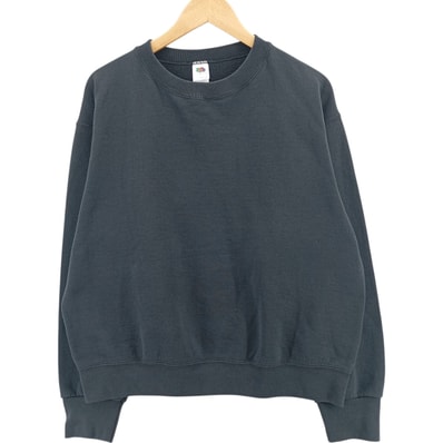 古着 フルーツオブザルーム FRUIT OF THE LOOM EASY TO WEAR 無地 ブランクスウェットシャツ トレーナー メンズL相当/eaa419182