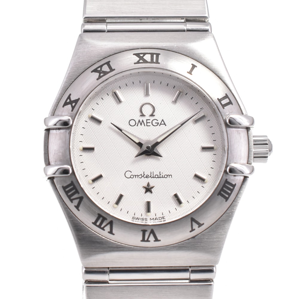 オメガ OMEGA 1562.30 コンステレーション ミニ クォーツ レディース 美品 保証書付き P#145876
