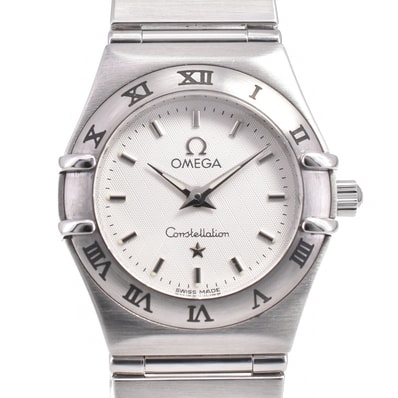 オメガ OMEGA 1562.30 コンステレーション ミニ クォーツ レディース 美品 保証書付き P#145876