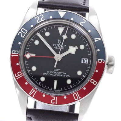 ☆良品 チュードル ブラックベイ GMT 79830RB メンズ 【中古】