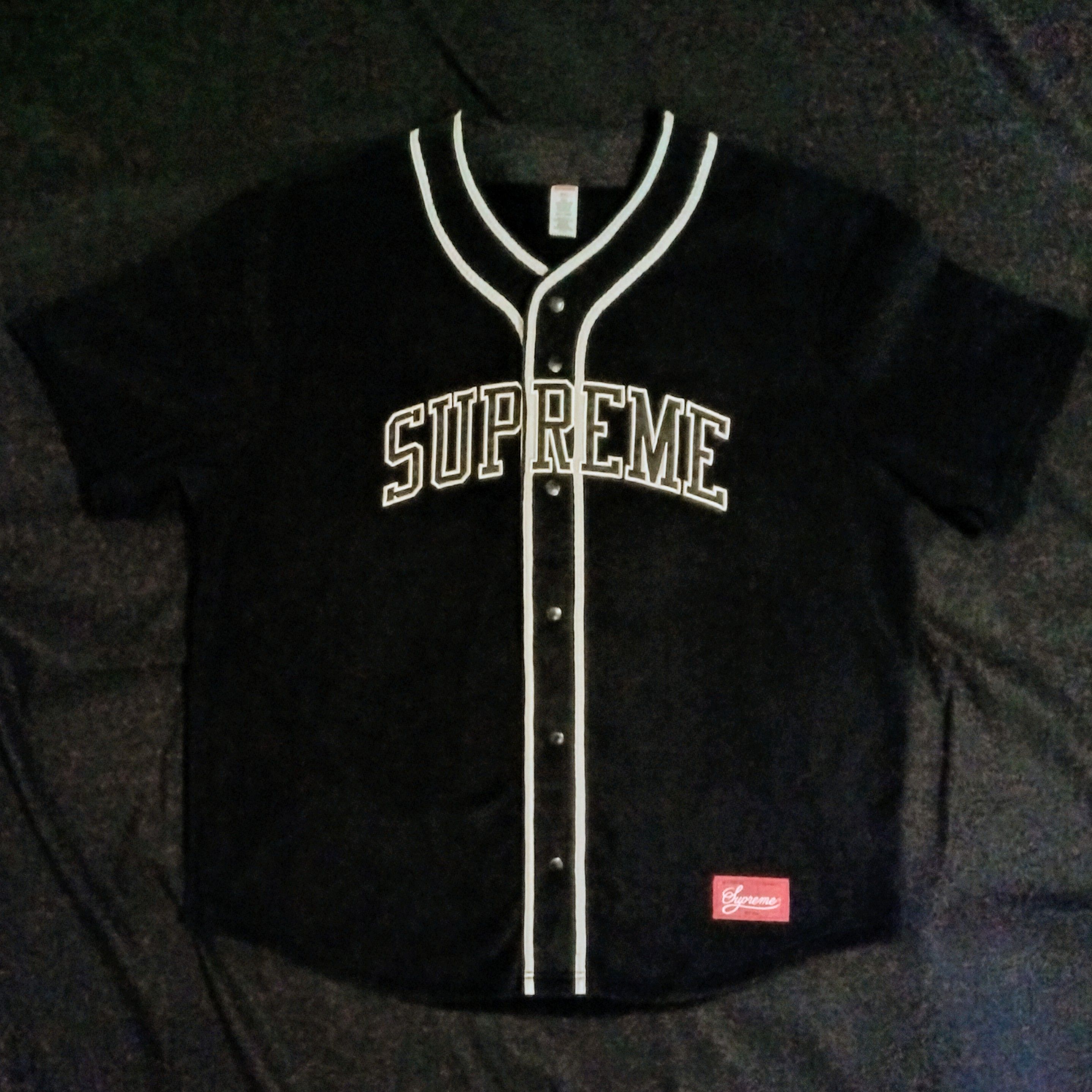 Supreme Polartec Baseball Jersey 