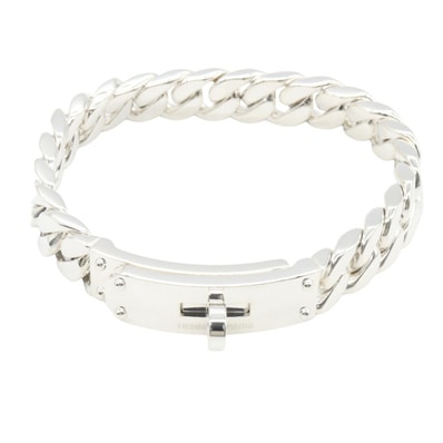 エルメス HERMES ケリーグルメット ブレスレット ブレスレット アクセサリー シルバー925 メンズ レディース シルバー系 【中古】
