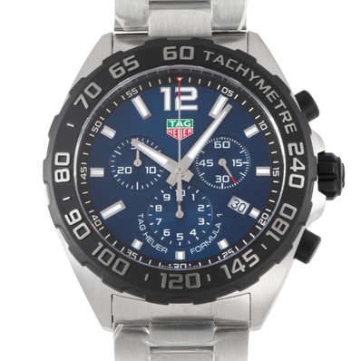 【新品】TAG HEUER タグホイヤー 保証書2026年 フォーミュラ1 クロノグラフ CAZ101AV.BA0842 ステンレススチール【中古】