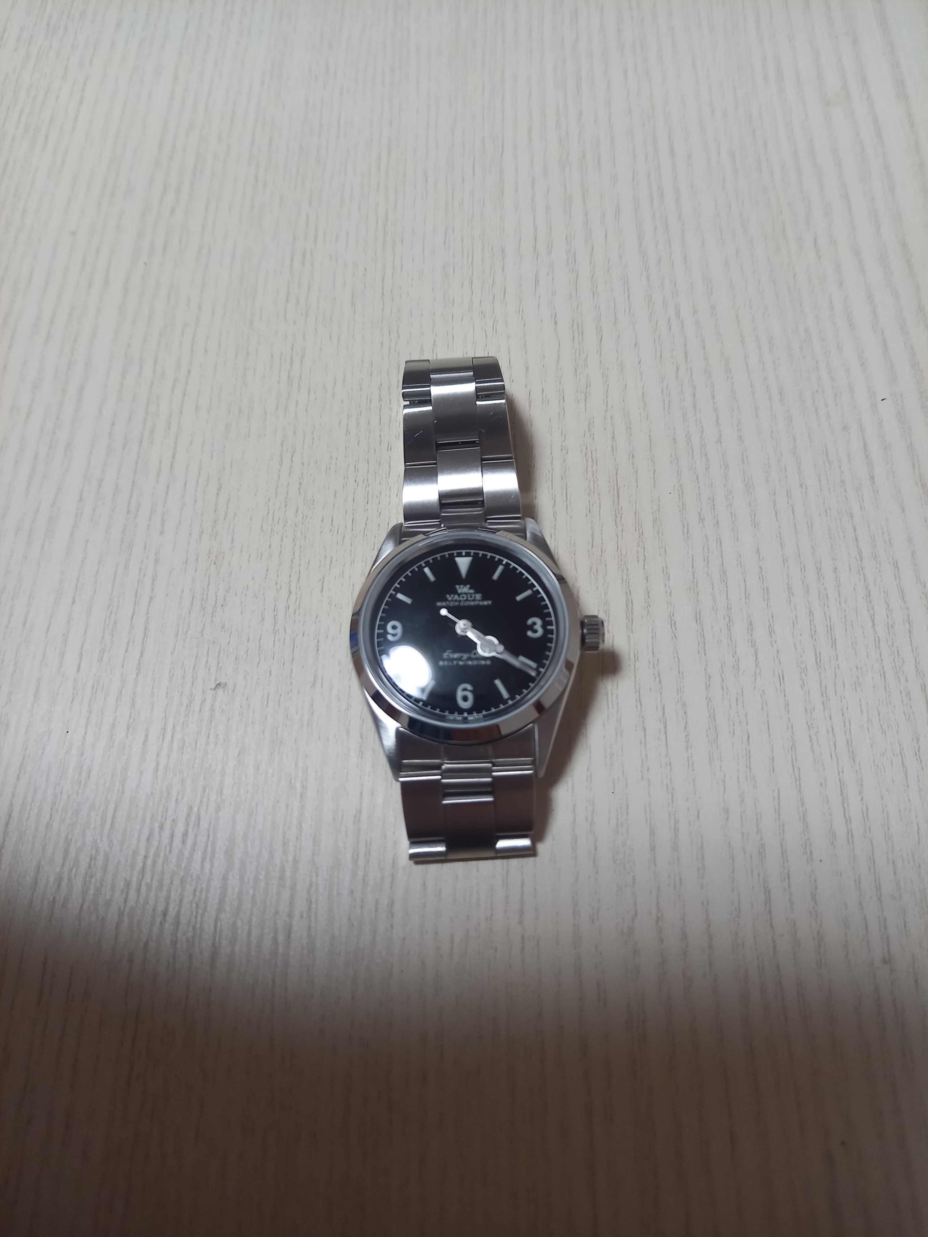 everyone Time Traveler by VAGUE WATCH CO. "Silver"