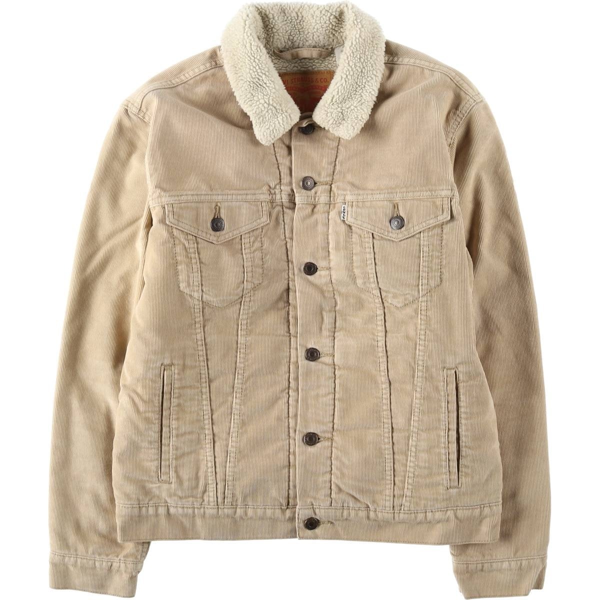 古着 リーバイス Levi's トラッカージャケット コーデュロイボアジャケット メンズM相当/eaa633232