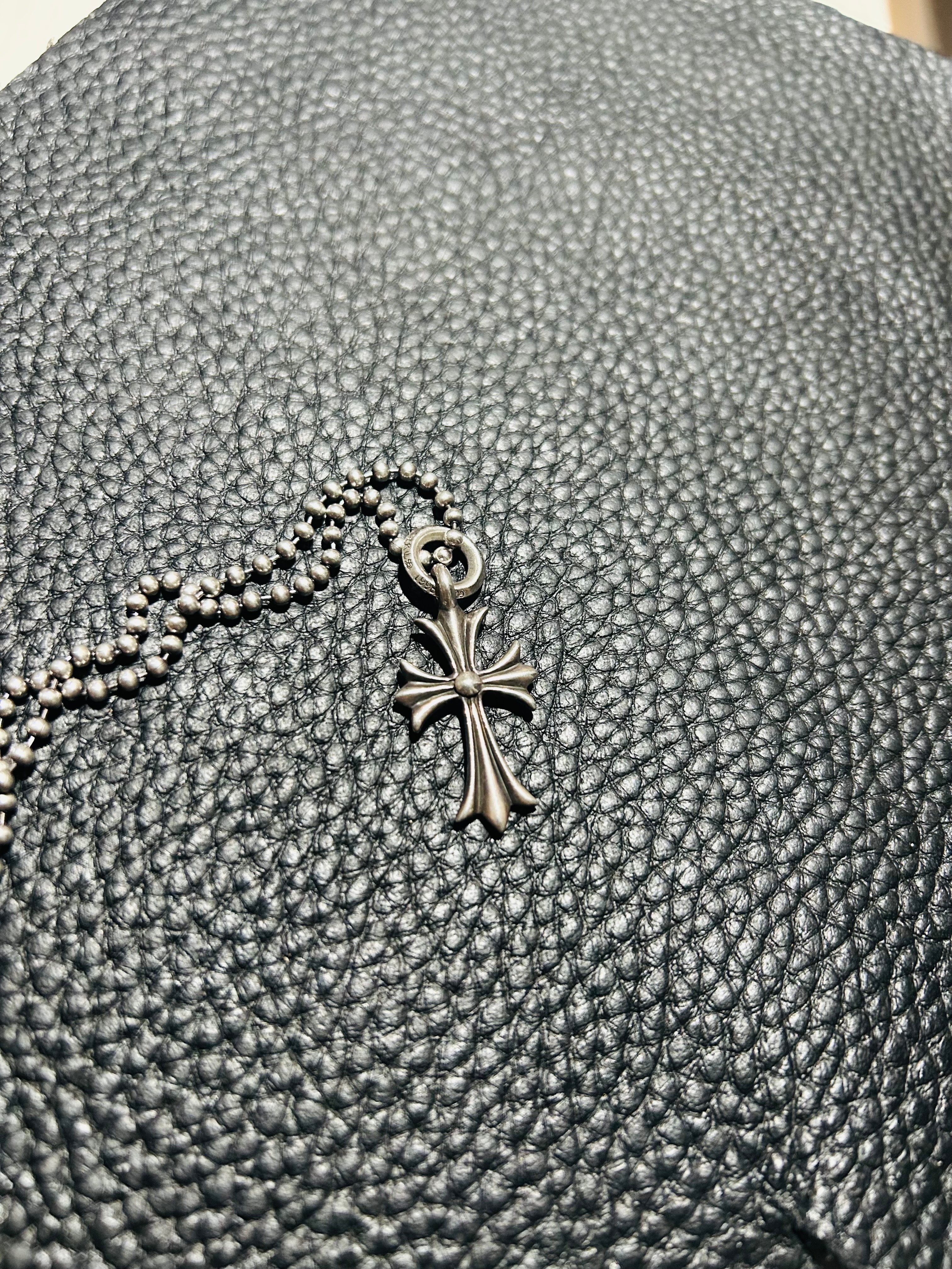 Chrome Hearts Tiny CH Cross Charm "Silver"