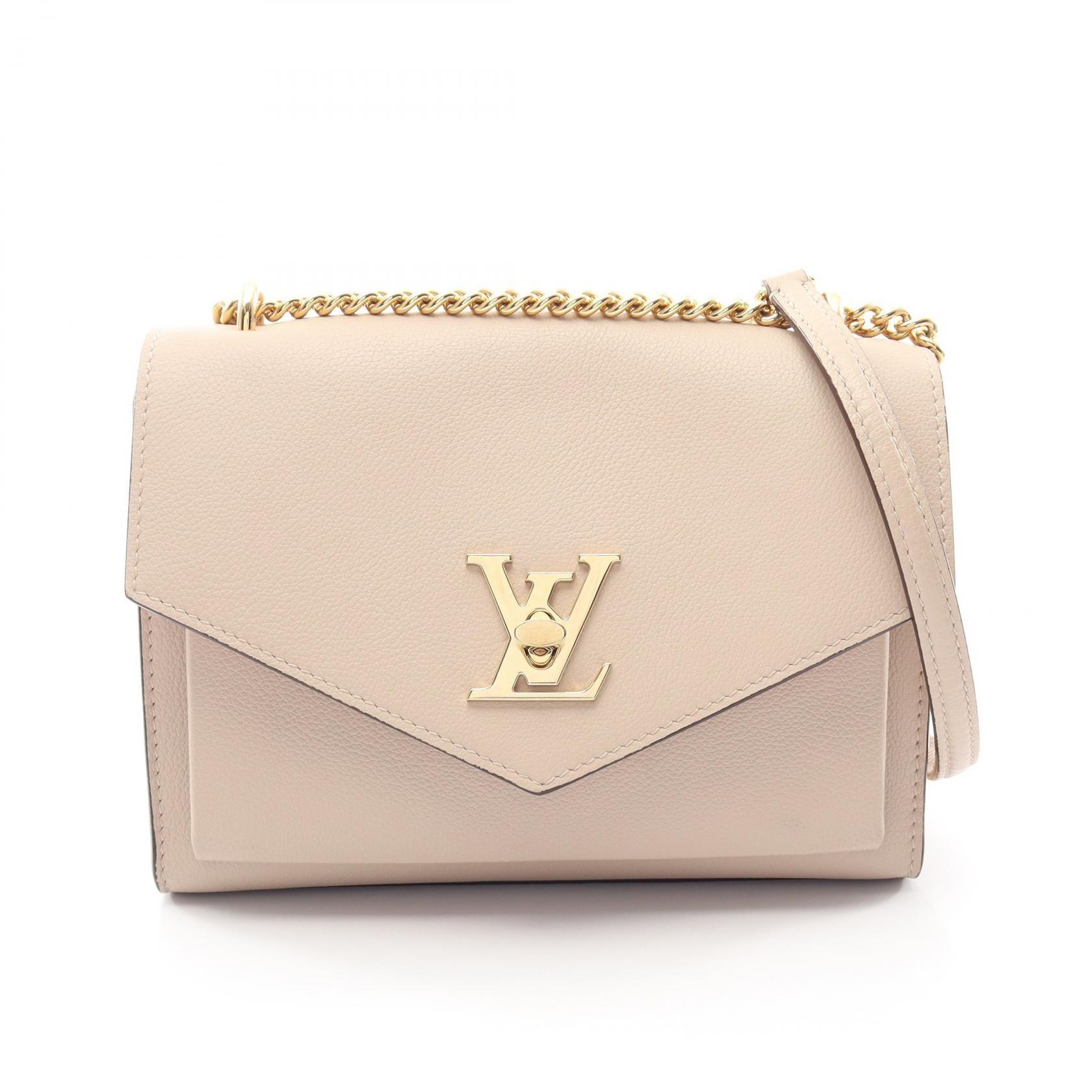 ルイ・ヴィトン LOUIS VUITTON マイロックミー ショルダーバッグ バッグ レザー レディース ピンク系 M56137 【中古】