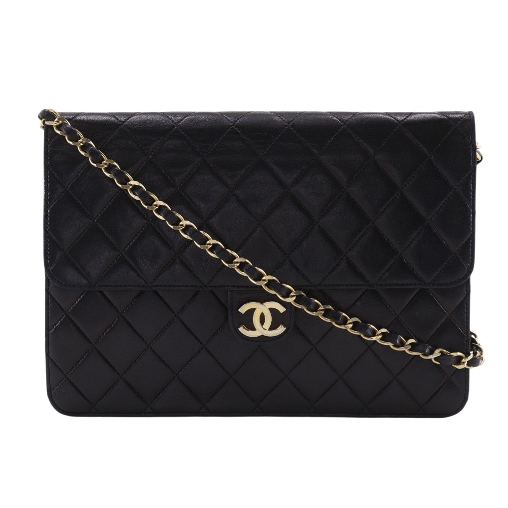 シャネル チェーンショルダー マトラッセ レディースショルダーバッグ