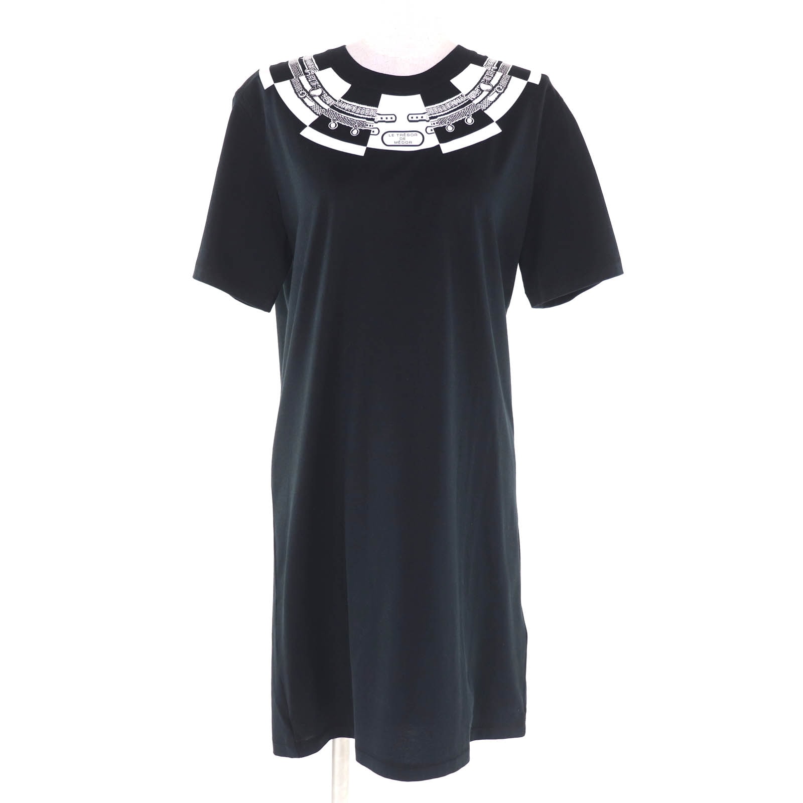 未使用品 エルメス ワンピース ブラック 36 2H4511DU