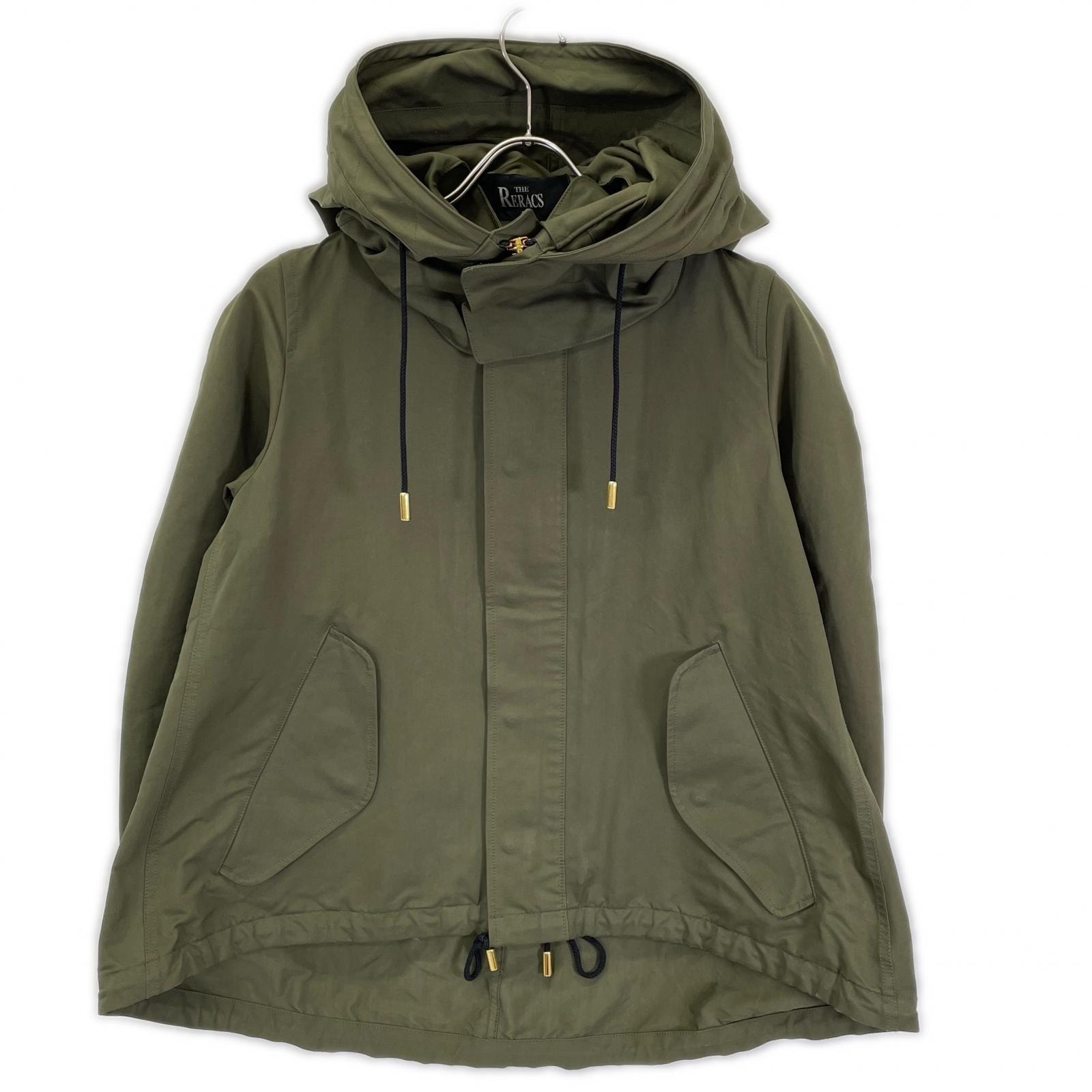 ザ・リラクス UNITED ARROWS別注 19SS-RECTー106L-USAPーJ カーキ ショートモッズコート 38