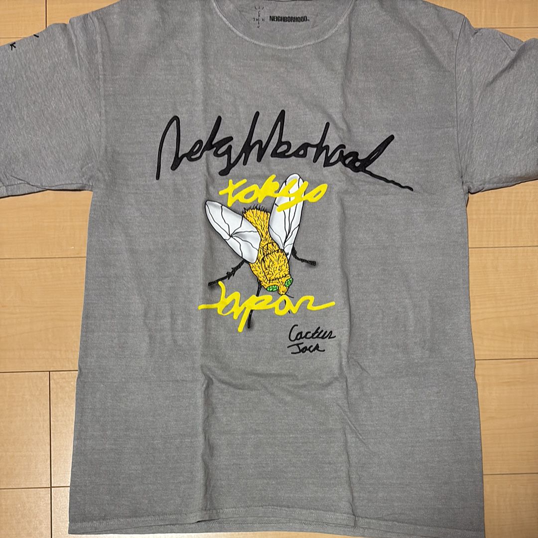 NEIGHBORHOOD Travis Scott Cactus Jack Carousel T-shirt "Grey"