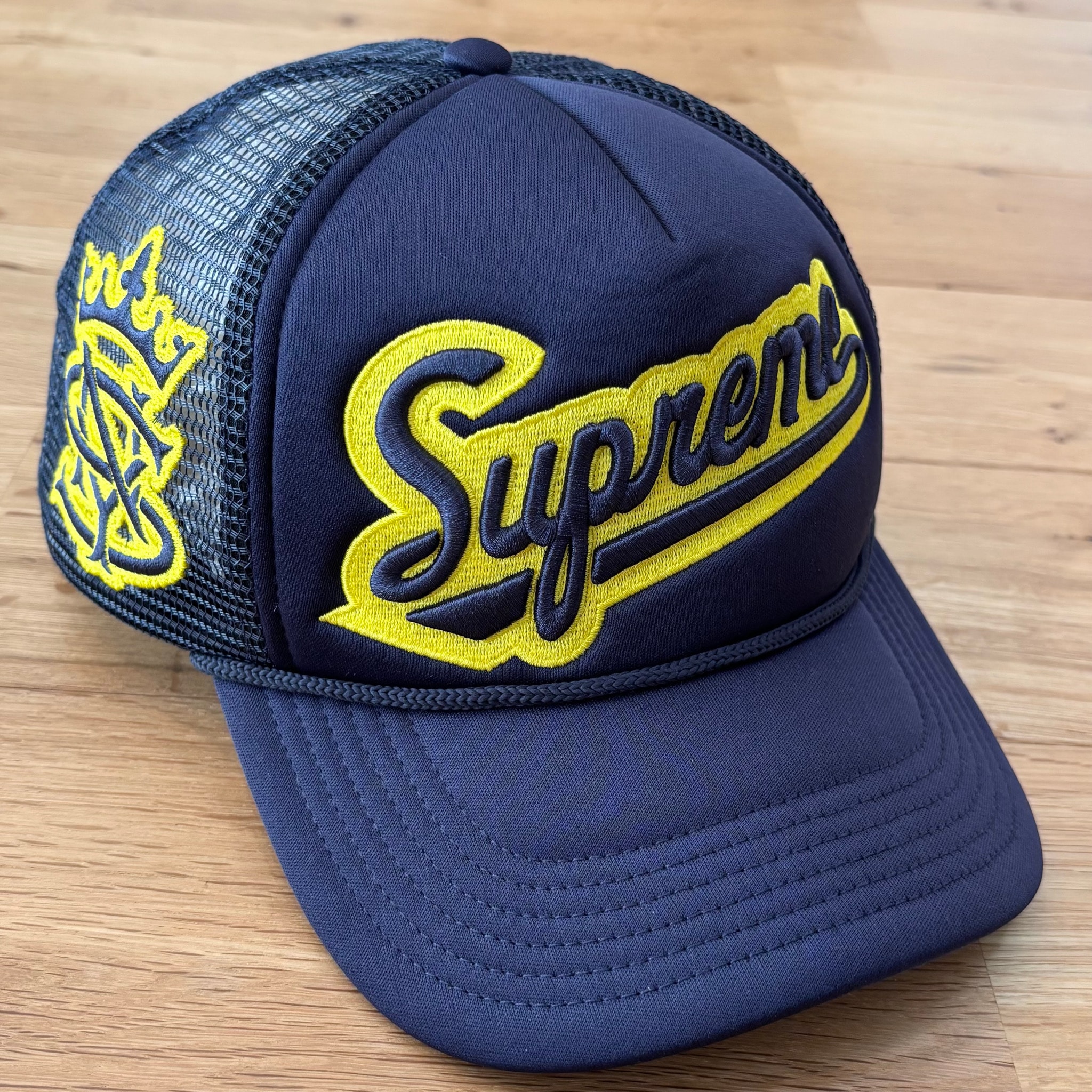 Supreme University Mesh Back 5-Panel "Navy"