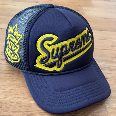 Supreme University Mesh Back 5-Panel "Navy"