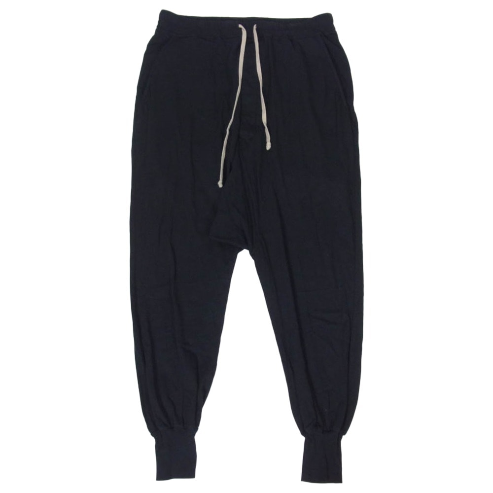 Rick Owens リックオウエンス 19SS DU19S4394-RN DRKSHDW PRISONNER DRAWSTRING ダークシャドウ プリズナードローストリング  サルエル イージー パンツ ブラック ブラック系 S【中古】