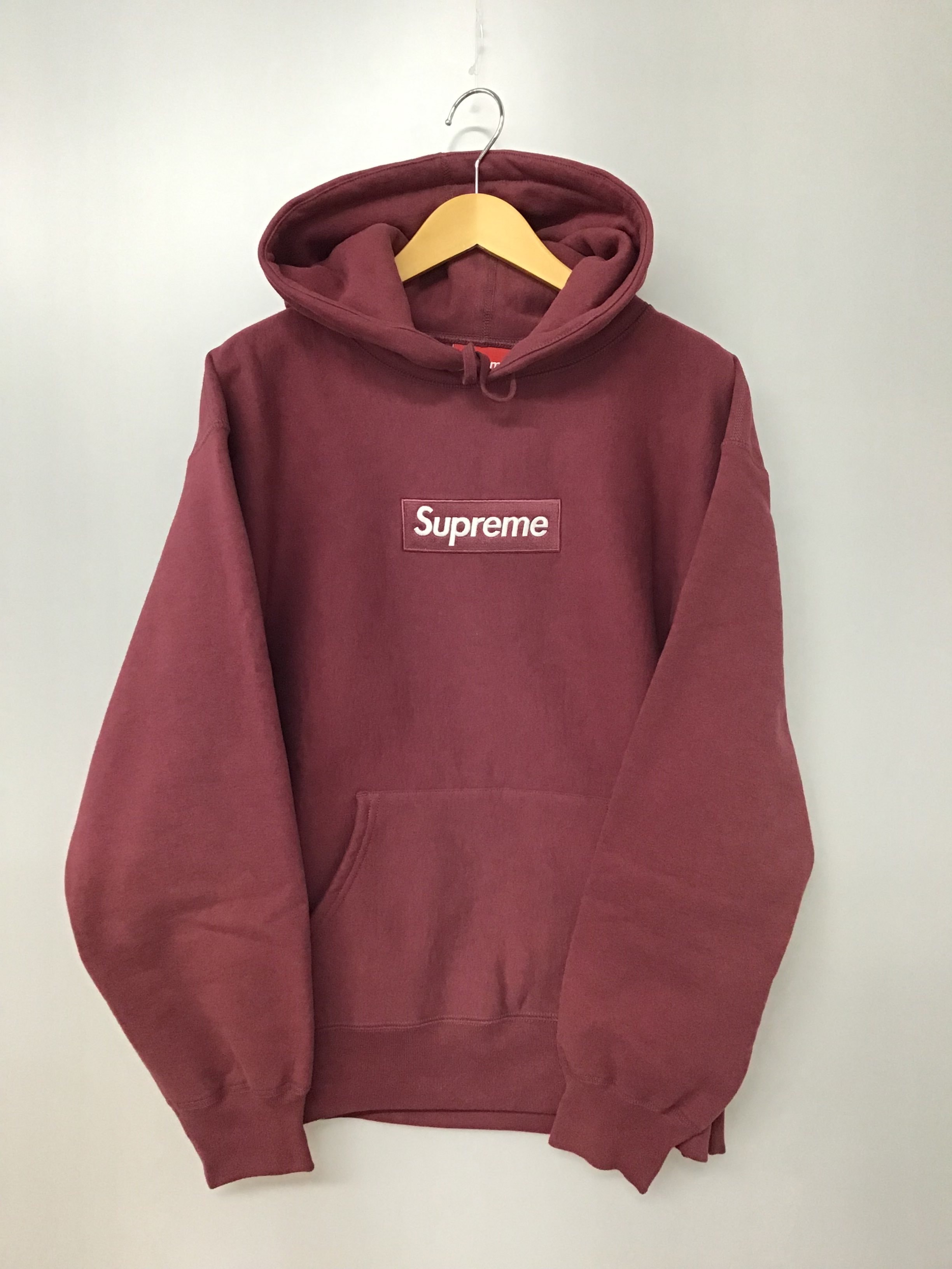 Supreme Box Logo Hooded Sweatshirt "Plum" (21FW)