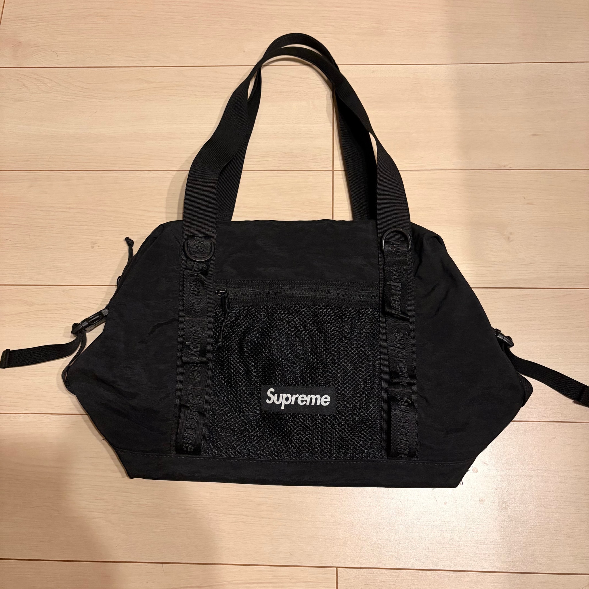 Supreme Zip Tote 25L "Black" (20FW)