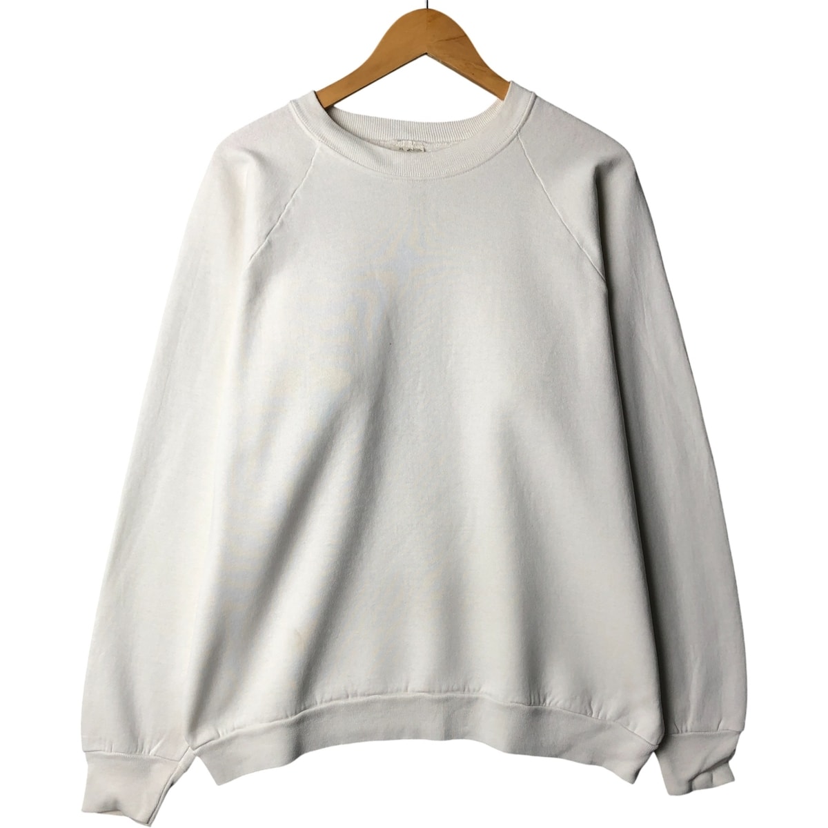 古着 80年代 FRUIT OF THE LOOM 無地 ブランクスウェットシャツ トレーナー USA製 メンズXL相当 ヴィンテージ/eaa545382