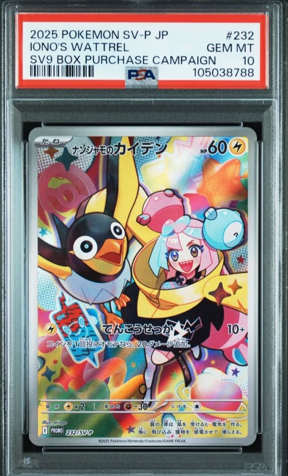 ナンジャモのカイデン P [SV-P 232](プロモーションカード「拡張パック バトルパートナーズ Box購入キャンペーン」)