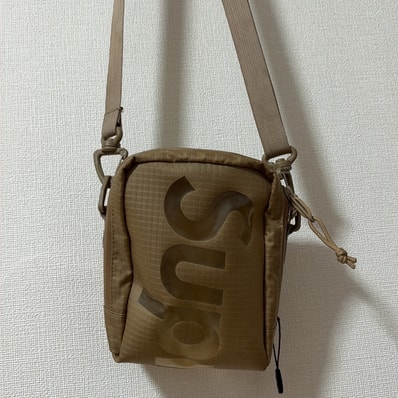Supreme Neck Pouch 21SS "Tan"
