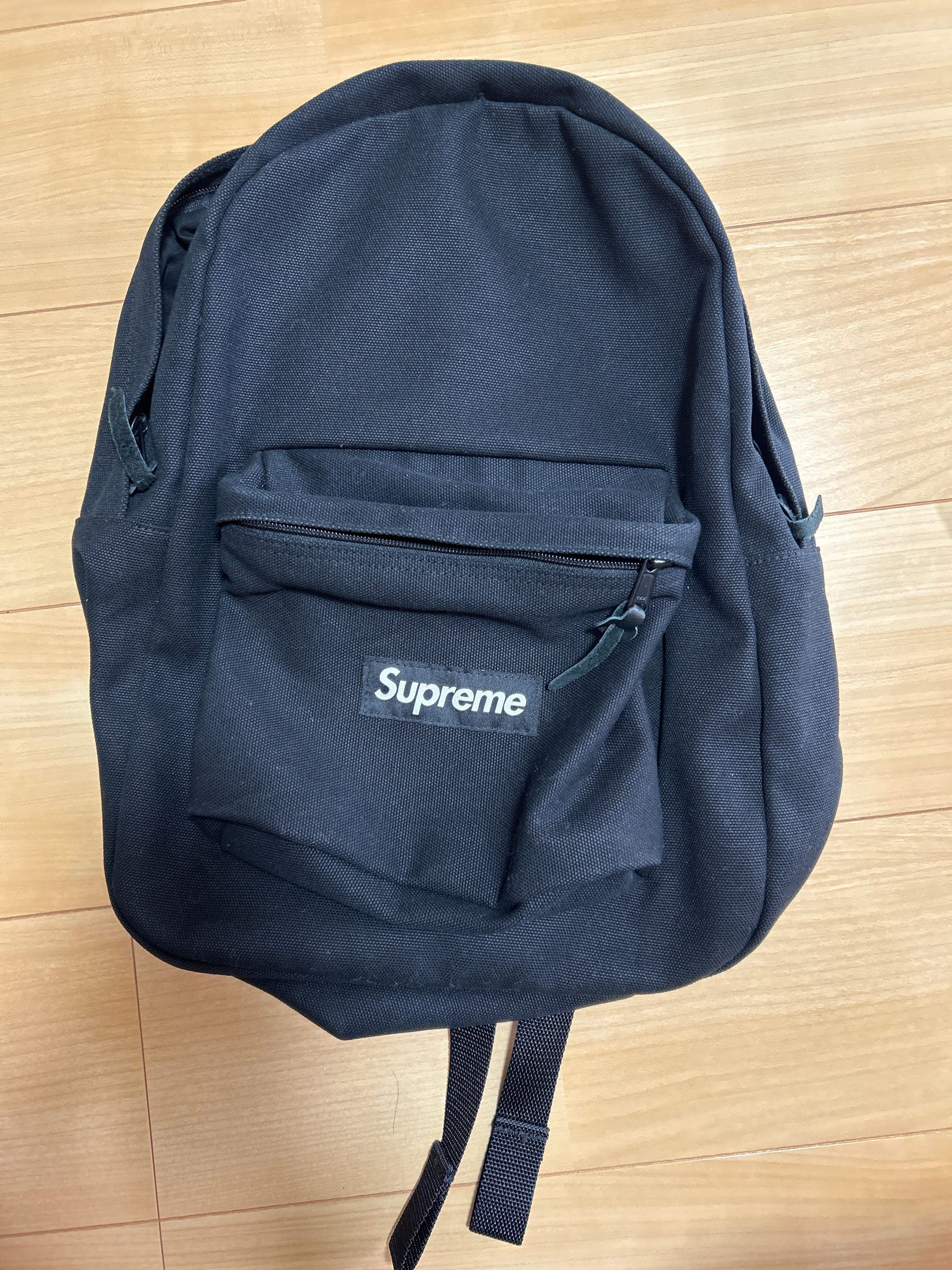 Supreme Canvas Backpack "Black"