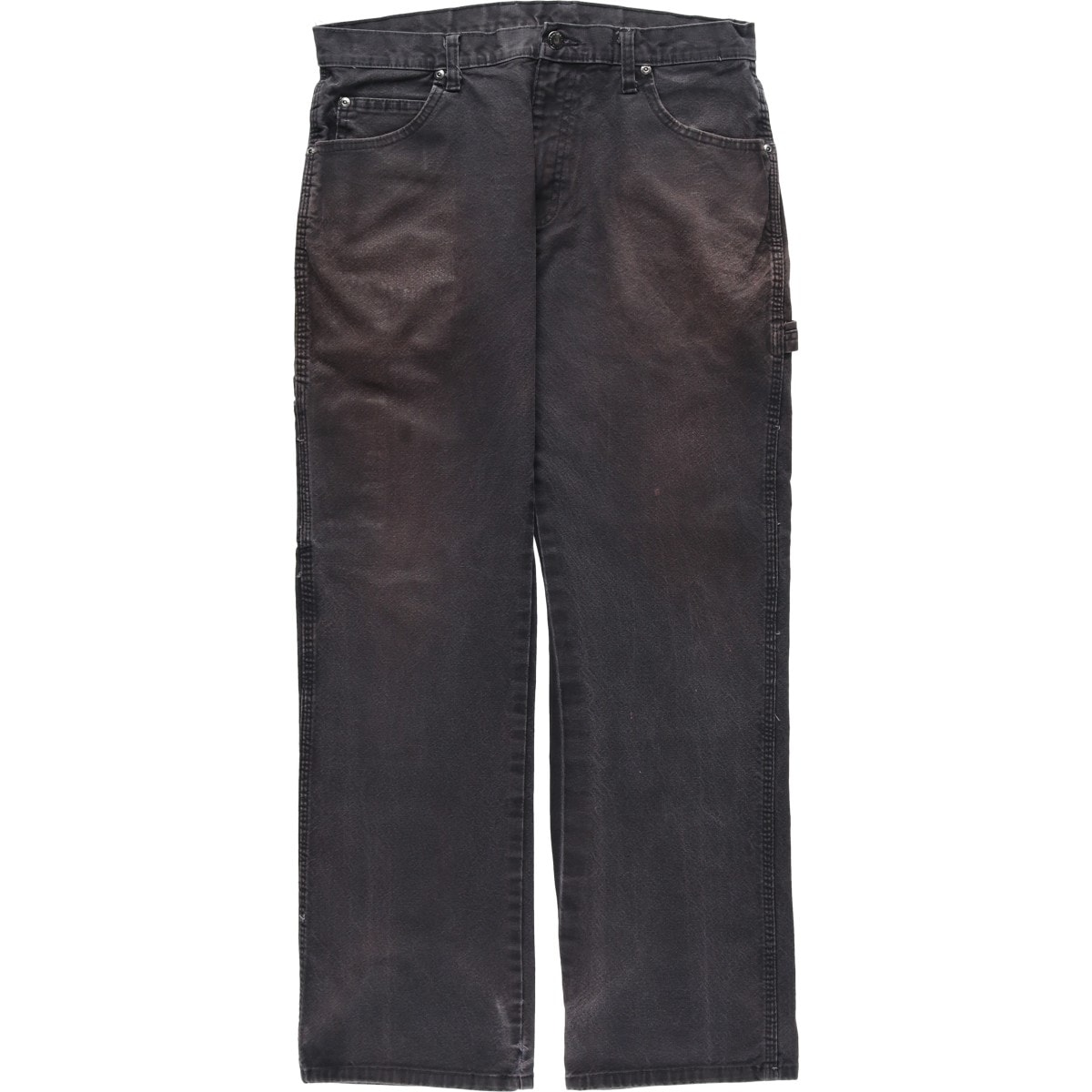 古着 ディッキーズ Dickies ブラックデニムペインターパンツ メンズw34相当/eaa621215
