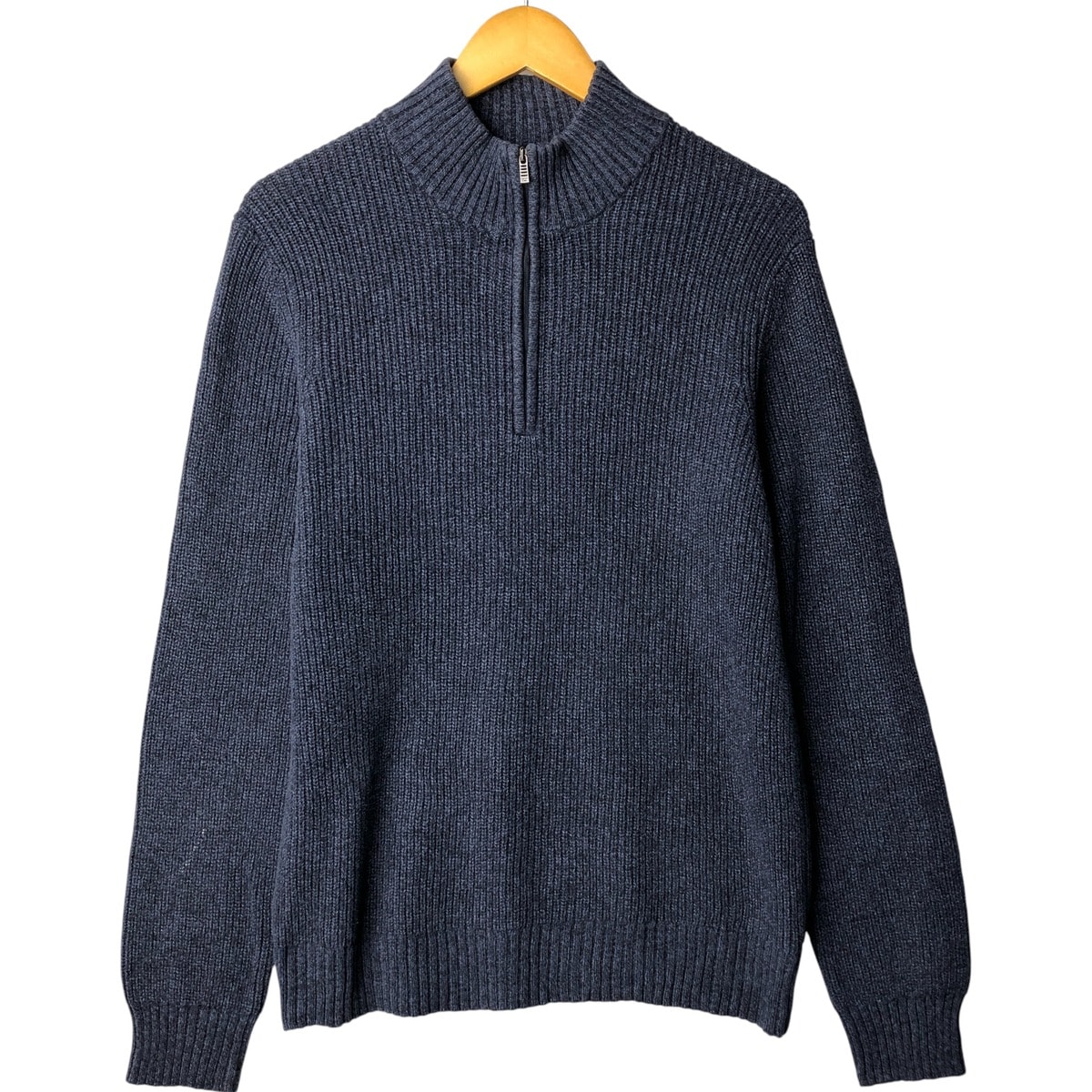 古着 90~00年代 カルバンクライン Calvin klein リブ編み コットンニットハーフジップセーター メンズM相当 ヴィンテージ/eaa596665