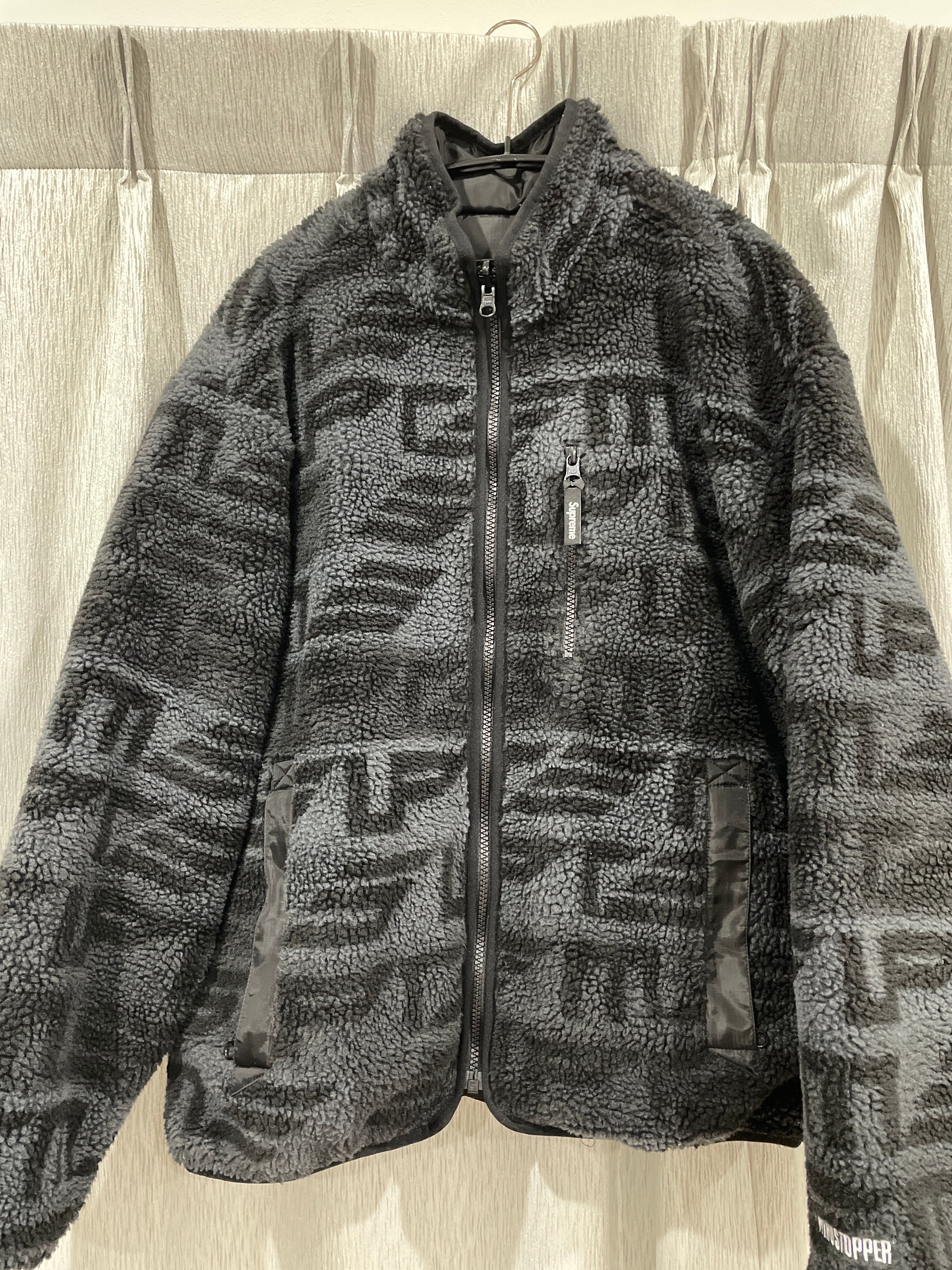 Supreme Geo Reversible WINDSTOPPER Fleece Jacket 
