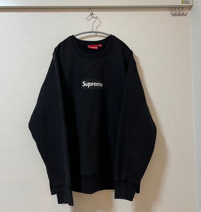 Supreme Box Logo Crewneck Sweatshirt "Black" (18FW)