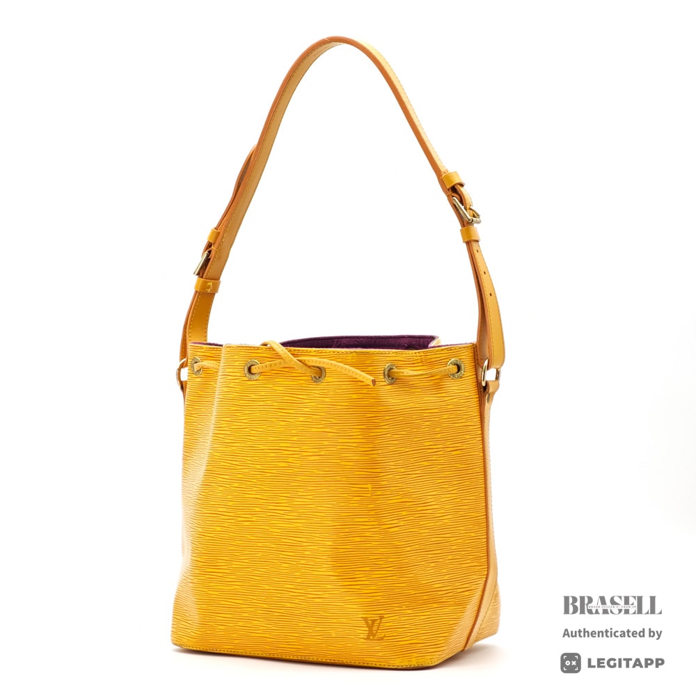 LOUIS VUITTON ルイ・ヴィトン プチノエ エピ M44109 ショルダーバッグ Leather レディース