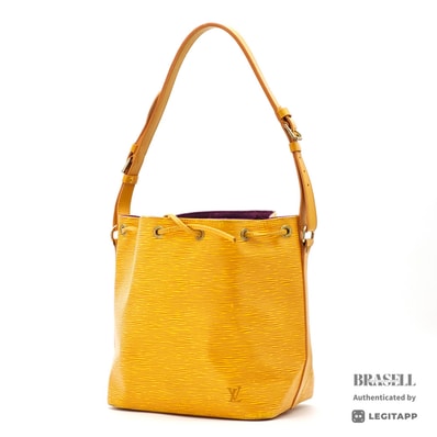 LOUIS VUITTON ルイ・ヴィトン プチノエ エピ M44109 ショルダーバッグ Leather レディース