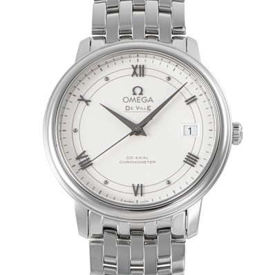 OMEGA オメガ デ・ヴィル プレステージ コーアクシャル 424.10.37.20.04.001 ステンレススチール【中古】