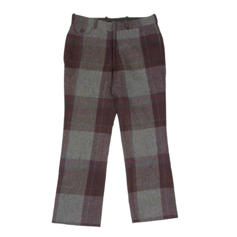 N.HOOLYWOOD エヌハリウッド パンツ 91606 ウール ナイロン チェック スラックス パンツ マルチカラー系 36【中古】