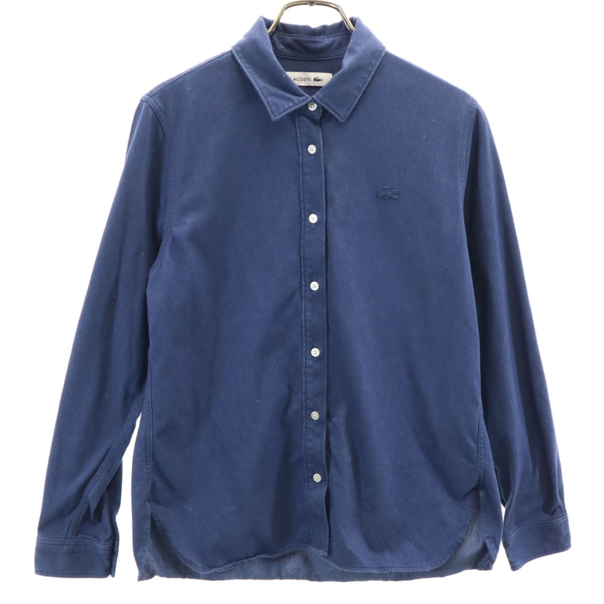 LACOSTE ラコステ 長袖 シャツ 36 ネイビー