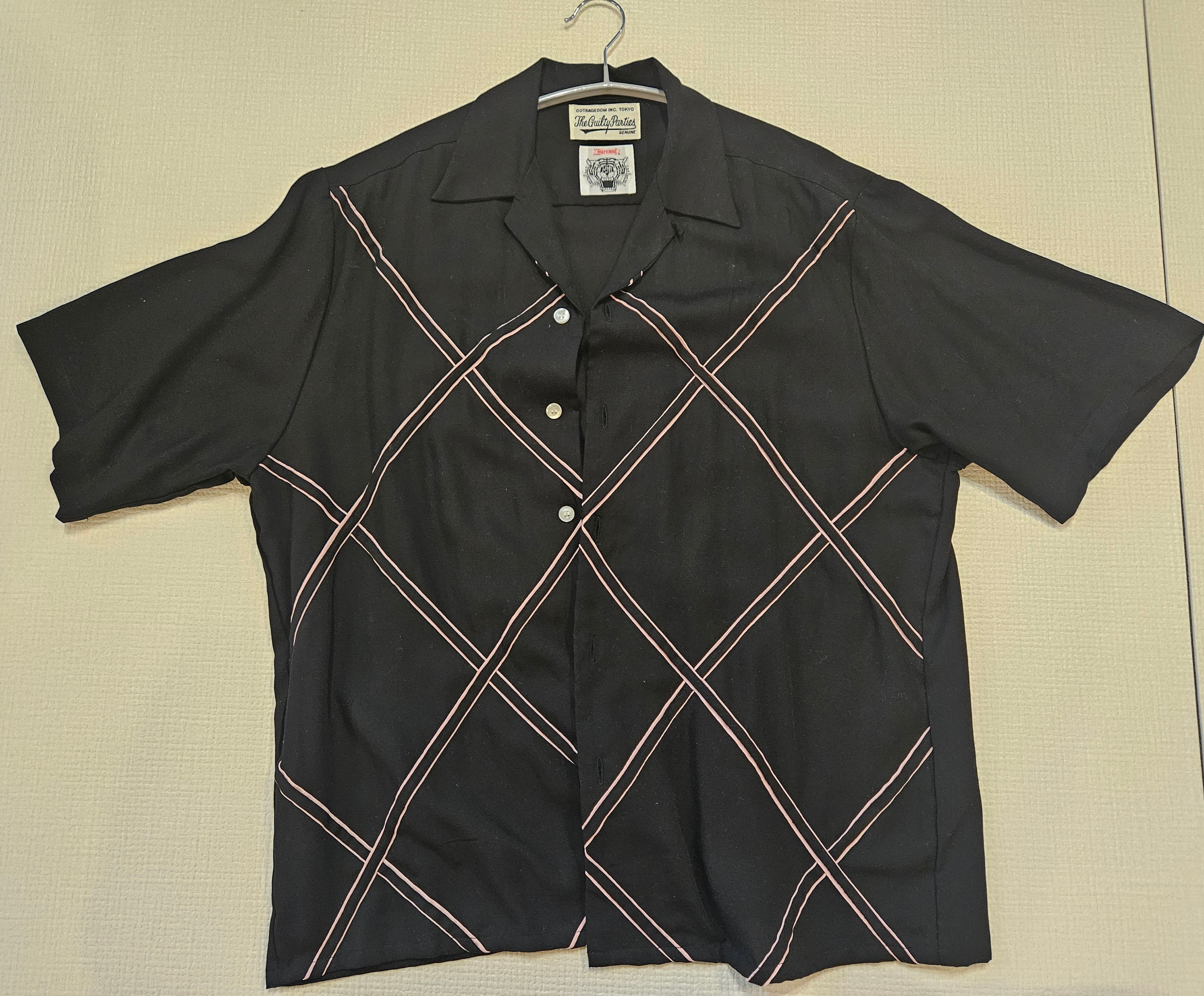 【希少即完売モデル】WACKO MARIA × WOLF'S HEAD  50'S SHIRT S/S 