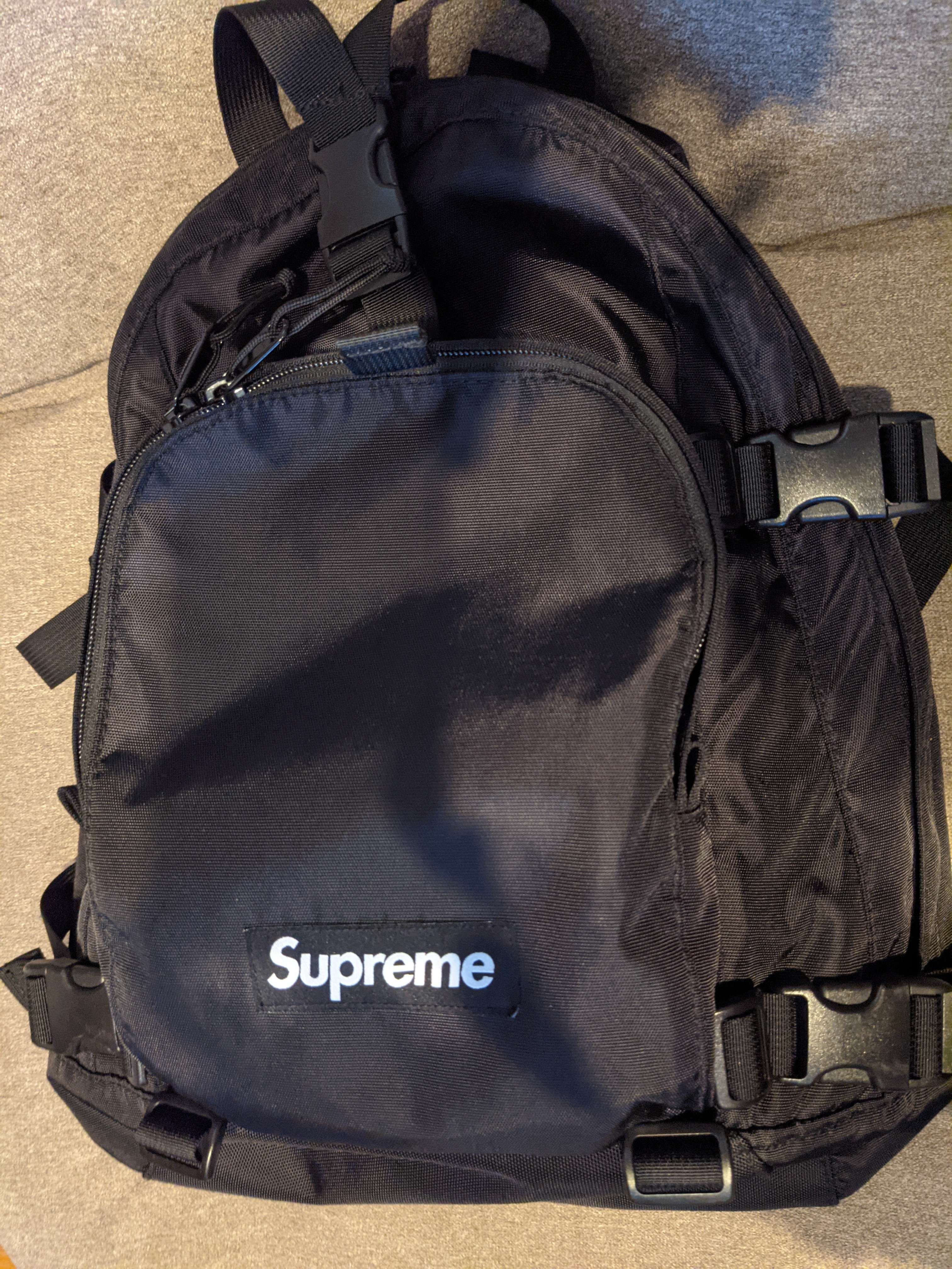 Supreme 19FW Backpack "Black"