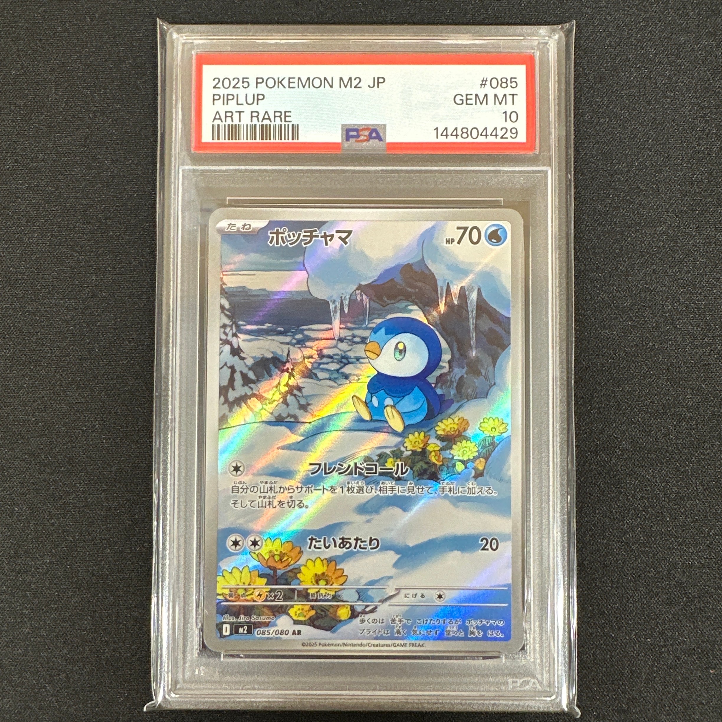 PSA10】ポッチャマ AR [M2 085/080](拡張パック「インフェルノX」) 1枚