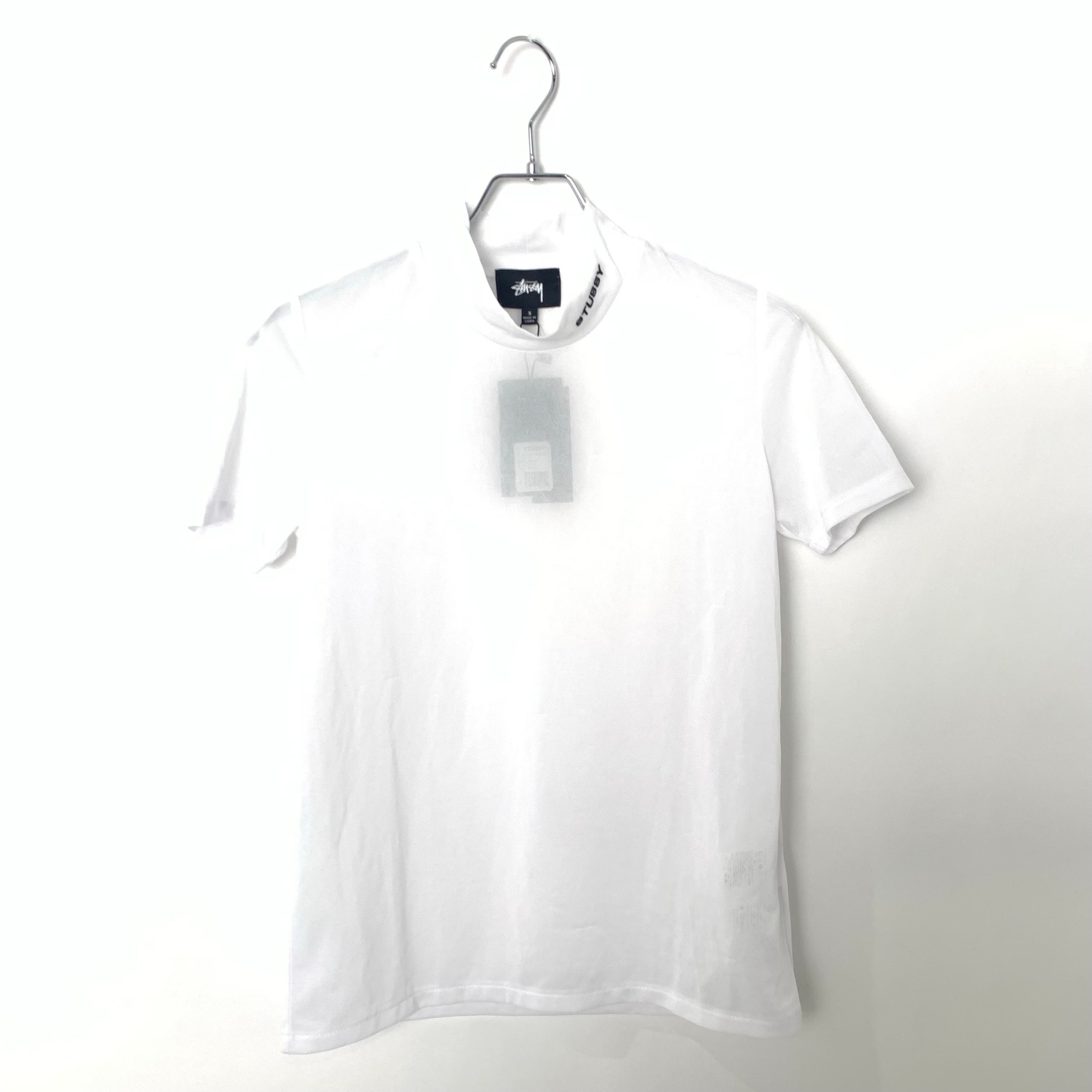 STUSSY GAZER MOCK TEE White