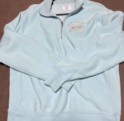 Champion リバースウィーブ スウェット スカイブルー