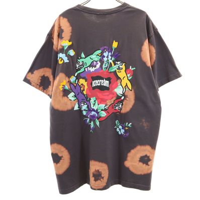 ICE CREAM 半袖 染め加工 ディッパー Tシャツ