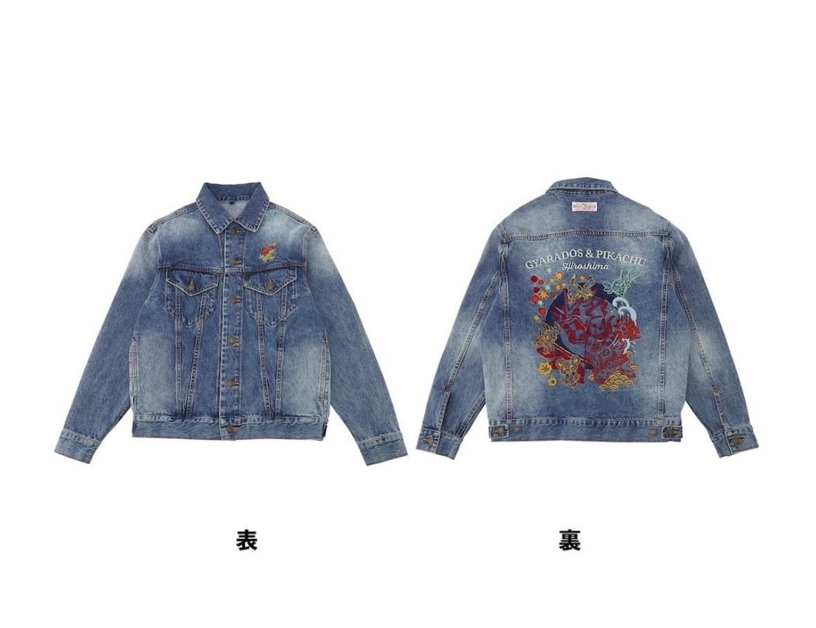 ポケモンセンターヒロシマ カイハラデニムジャケット 店舗限定 Lサイズ