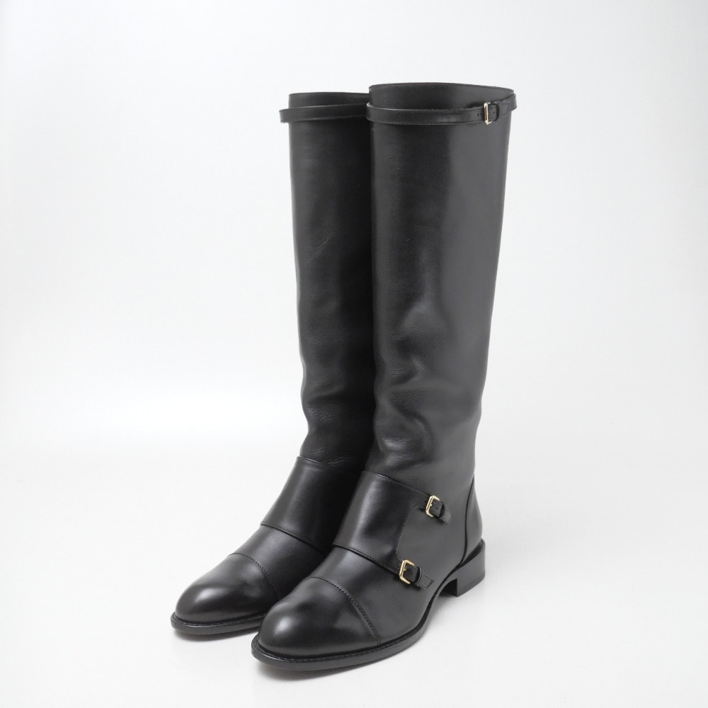 JIL SANDER ジルサンダー ブーツ モンクストラップ ロングブーツ ブランド古着【中古】20260923/RB0771