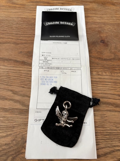 CHROME HEARTS クロムハーツ FOTI MISS LERLENE フォティ ミスラーレ チャーム スカル