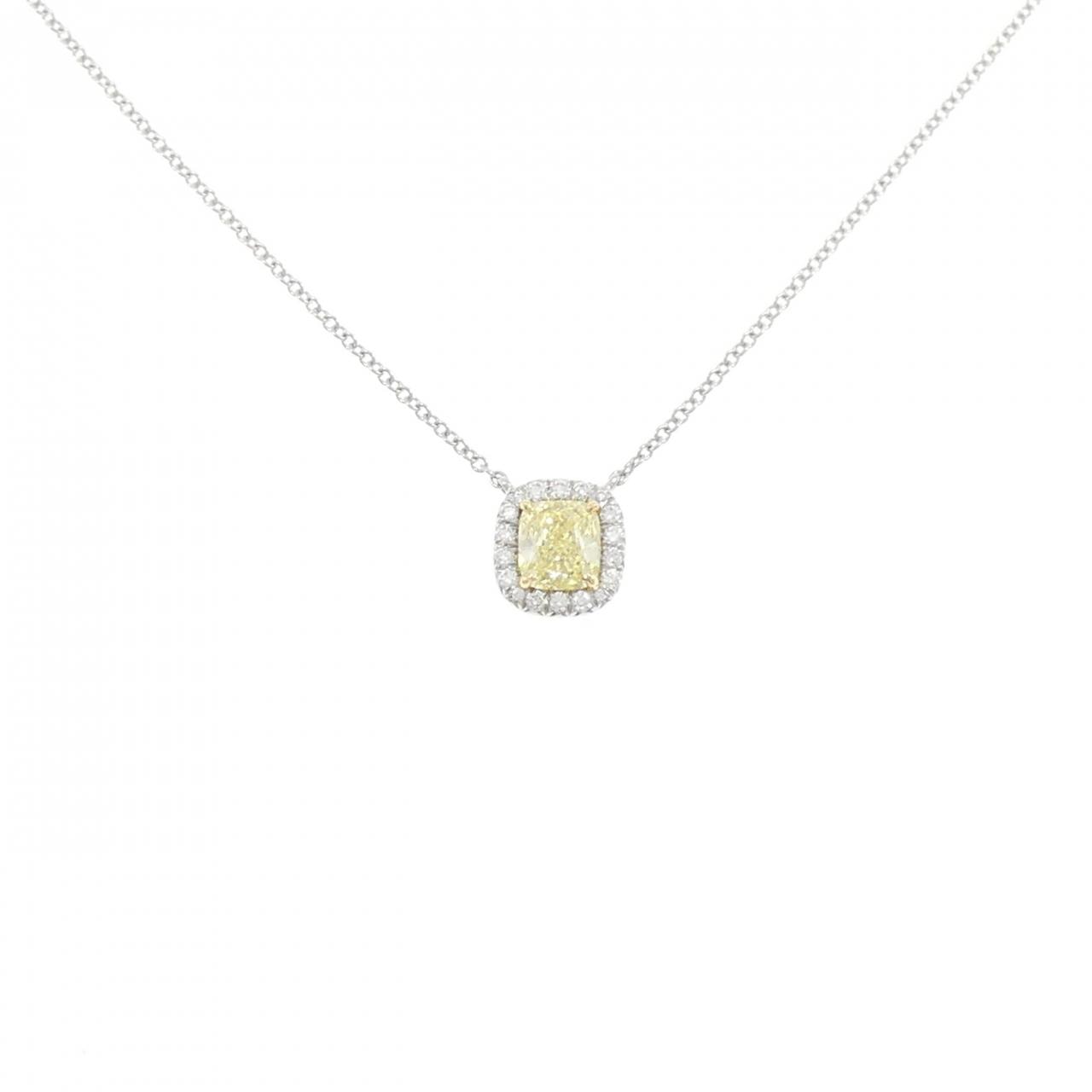 ティファニー ダイヤモンド ネックレス 0.71CT FIY VS1