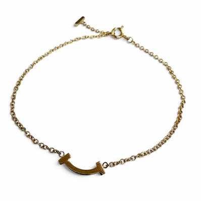 極美品 ティファニー ブレスレット ピンクゴールド レディース