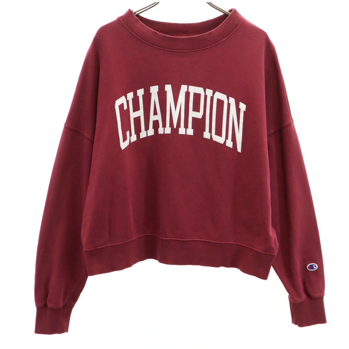 Champion チャンピオン 長袖 スウェット トレーナー M ボルドー