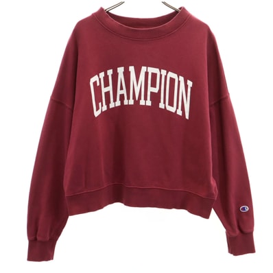 Champion チャンピオン 長袖 スウェット トレーナー M ボルドー
