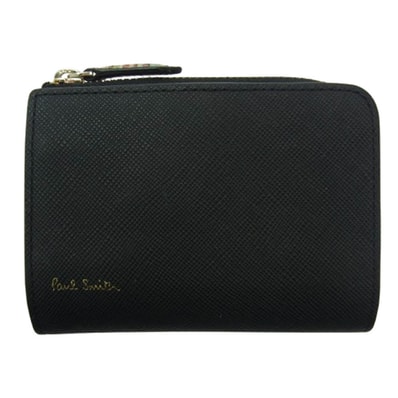 Paul Smith ポール・スミス キーケース レザー コインケース キーケース ブラック系【中古】