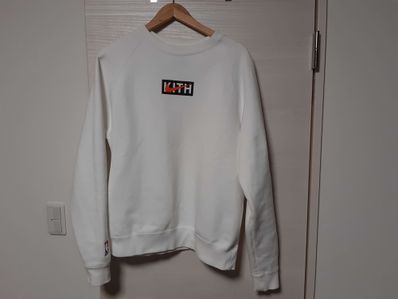 KITH Nike for New York Knicks Fleece Crewneck "White"