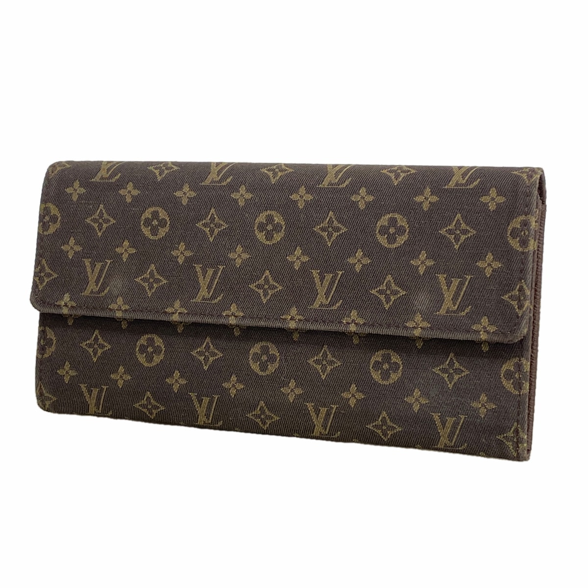 Louis Vuitton Wallet Sarah Monogram Mini Lin "Ebene"