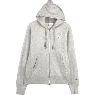 古着 チャンピオン Champion REVERSE WEAVE リバースウィーブ スウェットフルジップパーカー メンズS相当/eaa676038